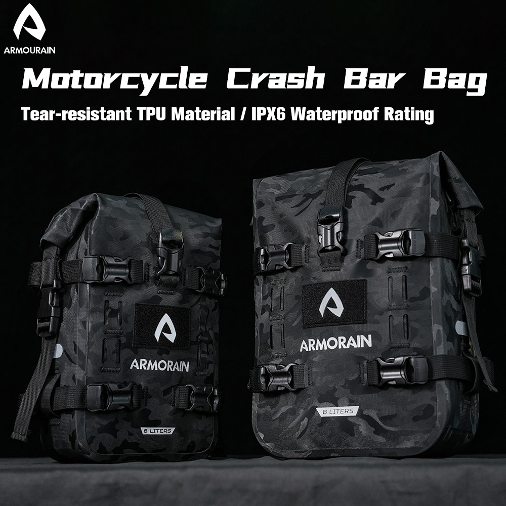 Heavy Lift Drone Frame - Motorcycle Crash Bar Bag TPU Waterproof
