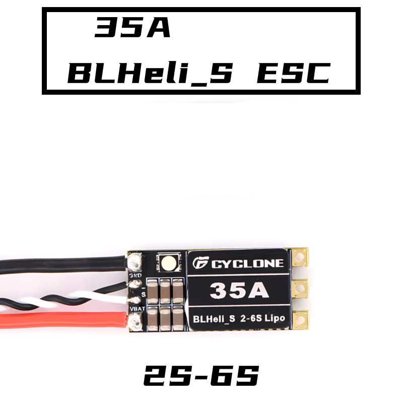 Drone With Rc Remote - Cyclone 35A BLHeli_S ESC - High-Speed