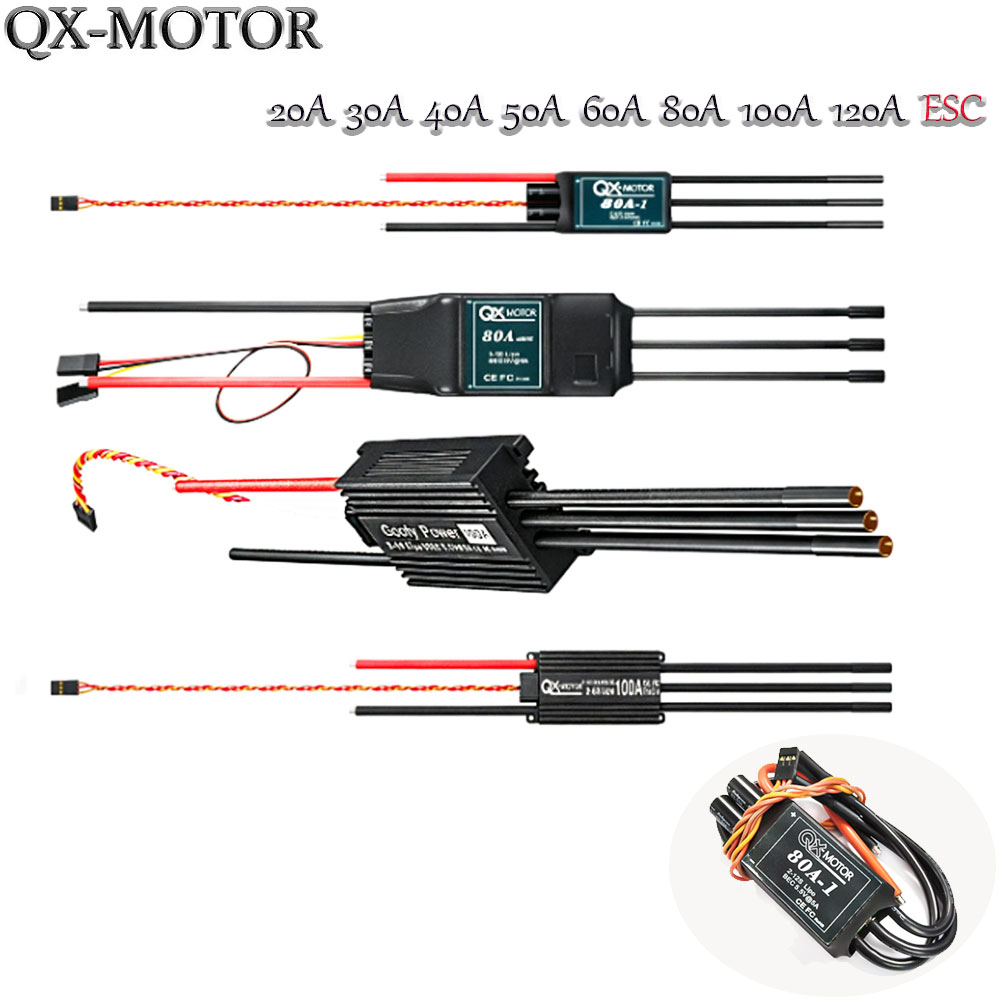 Drone Rc Leading - 20A-120A Brushless ESC Speed Controller Compatible