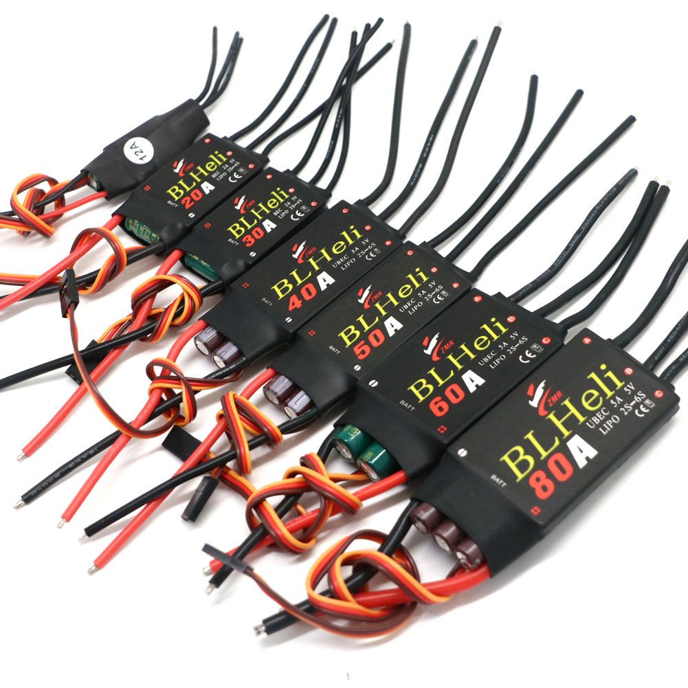Drone With Rc Remote - BLHeli Brushless ESC 80A 12A 20A