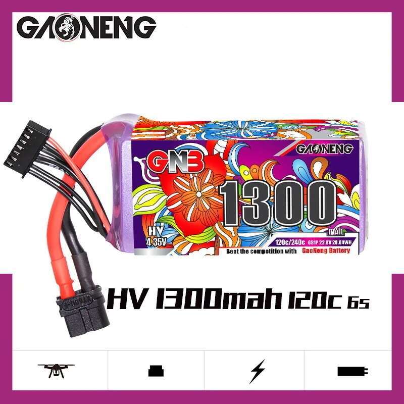 2Pcs GNB 6S Lipo Battery 22.8V - Drone Rc Leading recension och pris
