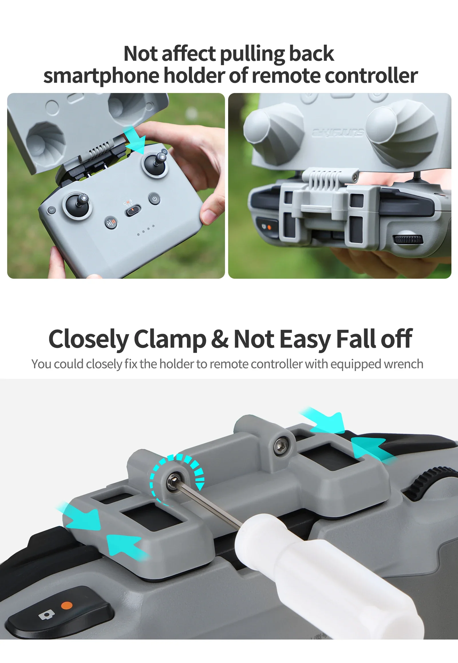 2 in 1 Controller Protector Su - Drone Dji Rc Pro recension och pris