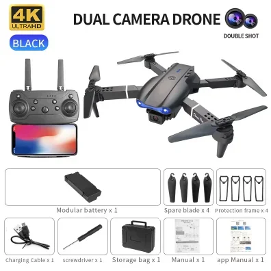 E99 K3 Pro 4K Drone Foldable D - Drone Rc E99 Pro recension och pris