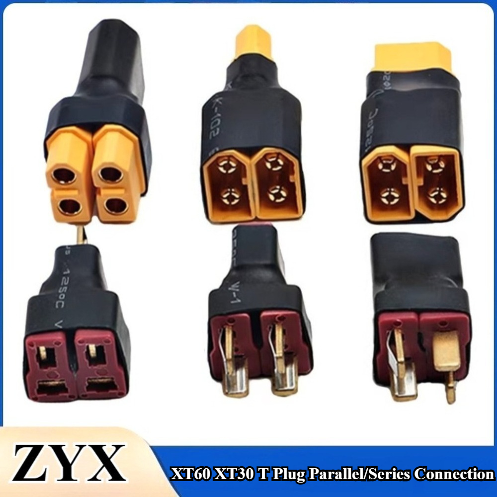 2Pcs XT60 XT30 T Plug Parallel - Drone Rc Not Connected recension och pris