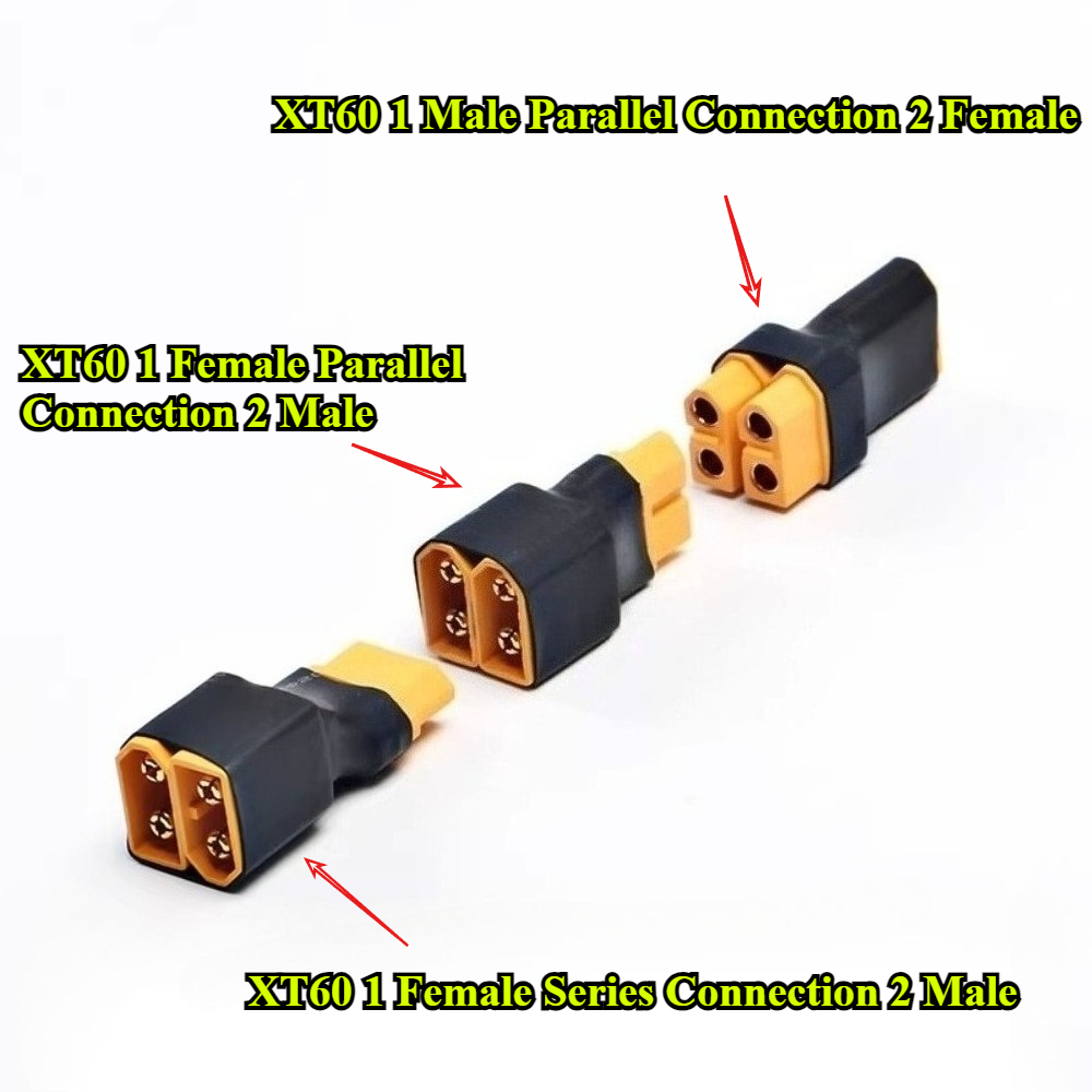 2Pcs XT60 XT30 T Plug Parallel - Drone Rc Not Connected recension och pris