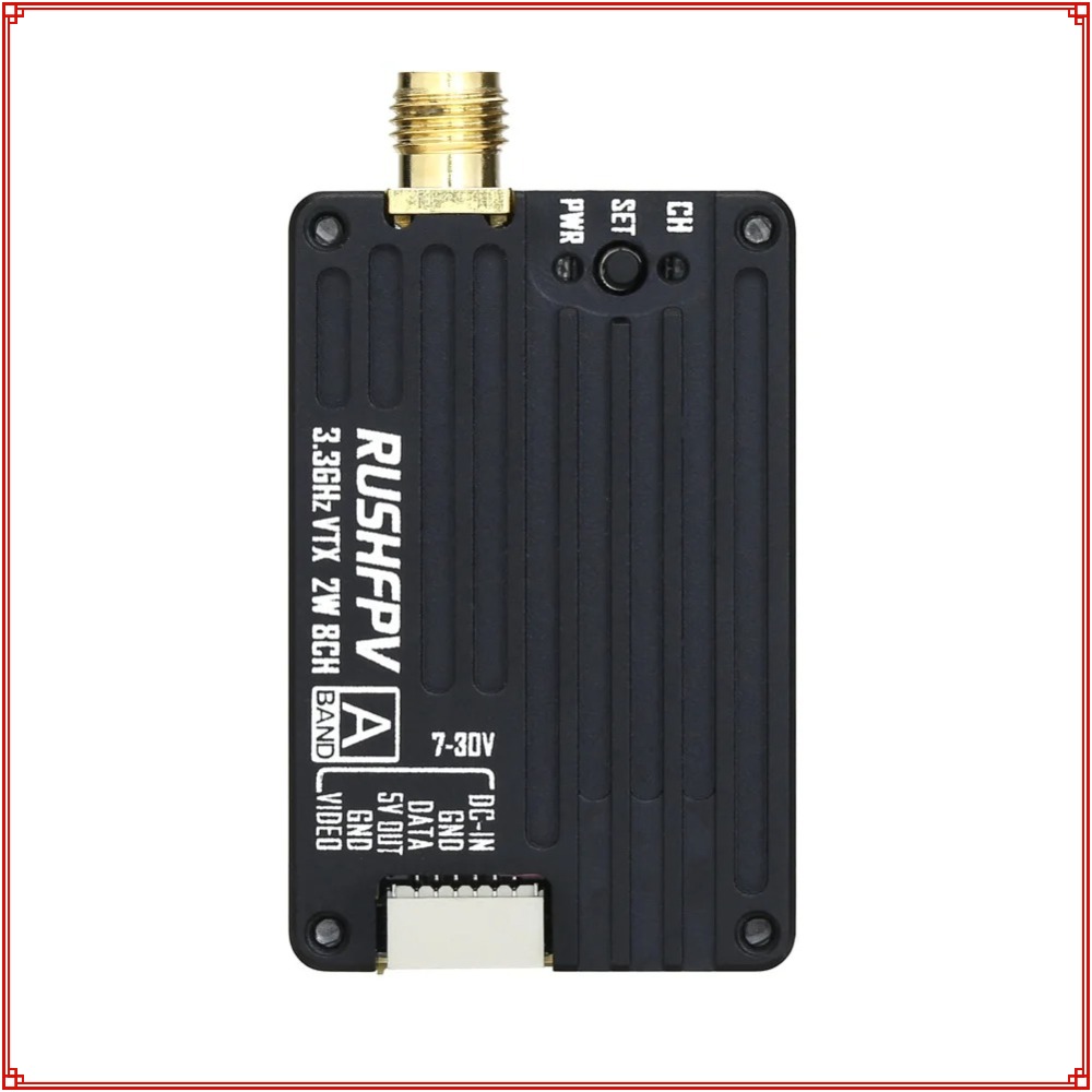 2026 New RUSHFPV 3.3G 2W VTX T - Drone Rc Transmitter And Receiver recension och pris