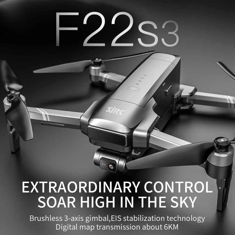 SJRC F22 S3 PRO Drone 4K HD Ca - Drone F22 Rc recension och pris