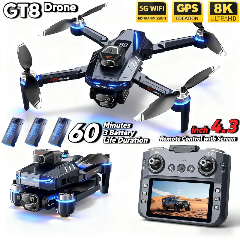 HOT For LSRC GT8 Drone 4K Prof - Drone Gt8 Rc recension och pris