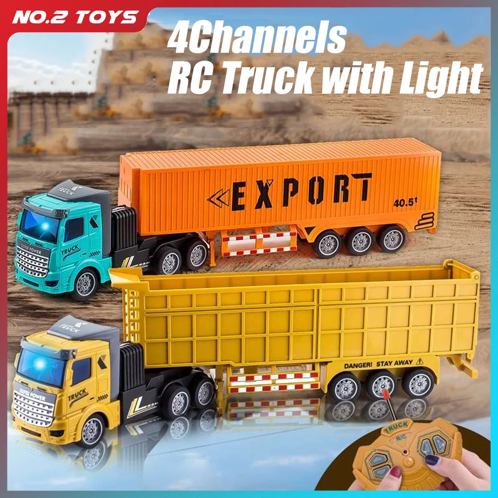 1/48 RC Container Truck Toy Ki - Drone Or Rc Car recension och pris