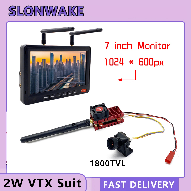 SLONWAKE 5.8G 2W VTX FPV 1800T - Joystick Rc Drone recension och pris
