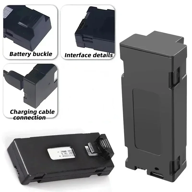 1-10pcs E99 Pro Drone Battery  - Drone Rc E99 Pro recension och pris