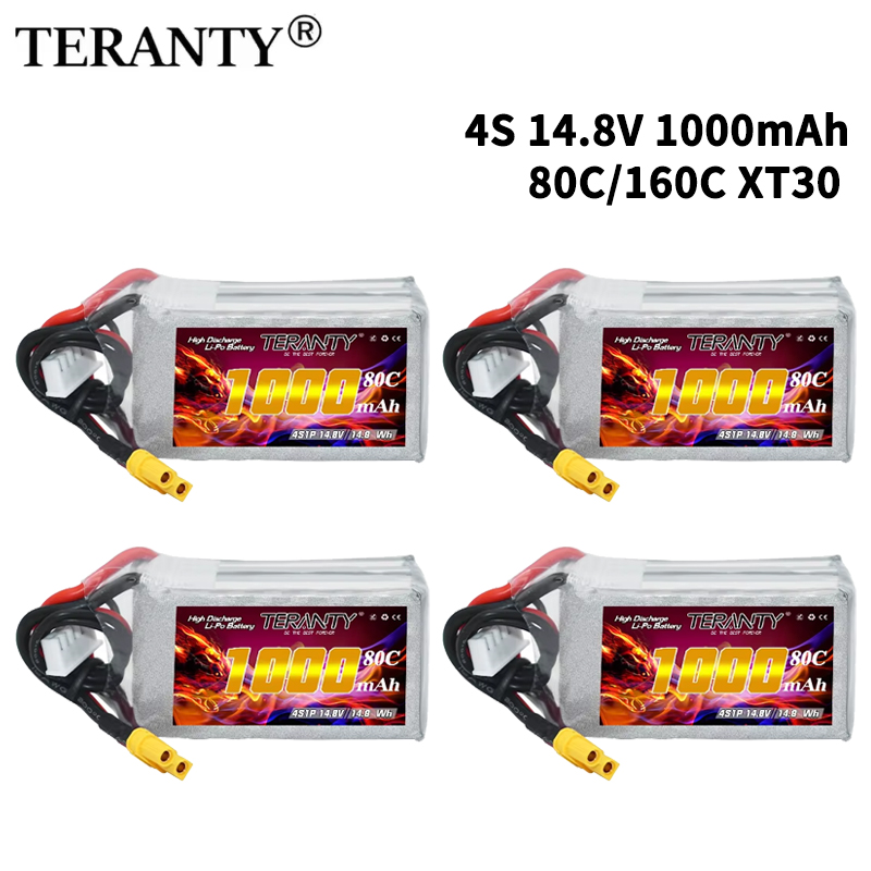 TERANTY 4S 1000mAh 14.8V 80C/1 - Drone Rc Leading recension och pris