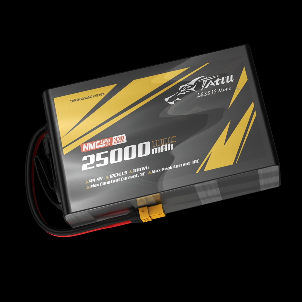 TATTU 25000mah 10C 44.4V 12S 3 - Heavy Lift Drone Frame recension och pris