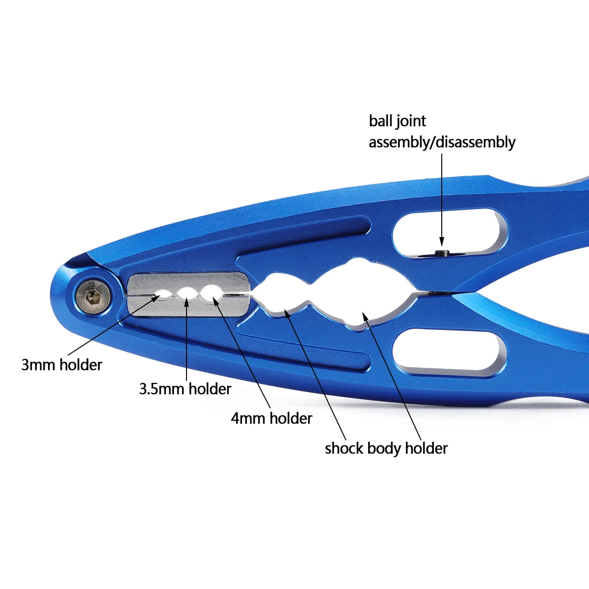 Aluminum CNC Pliers Pivot Ball - Drone Rc Leading recension och pris
