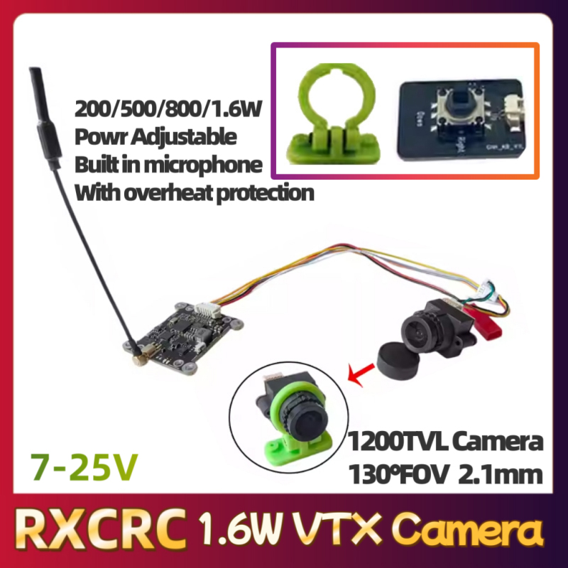RXCRC 5.8G Module 48CH 1.6W VT - Drone Rc Transmitter And Receiver recension och pris