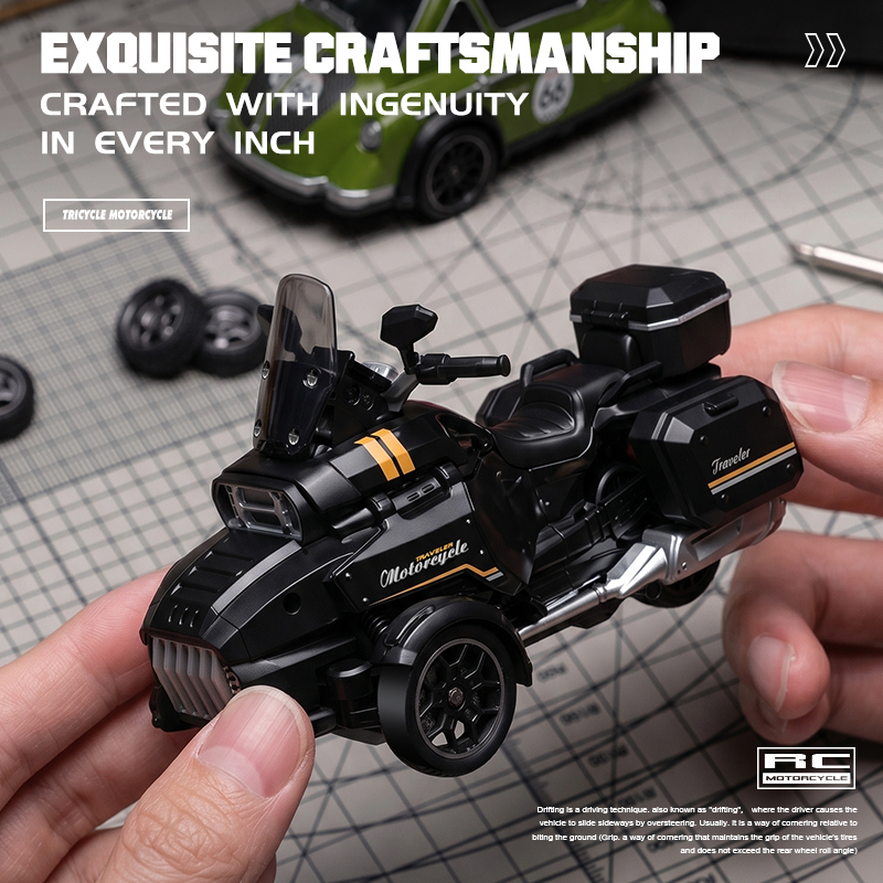 1:43 RC Drift Three-Wheeled Mo - Drone Or Rc Car recension och pris