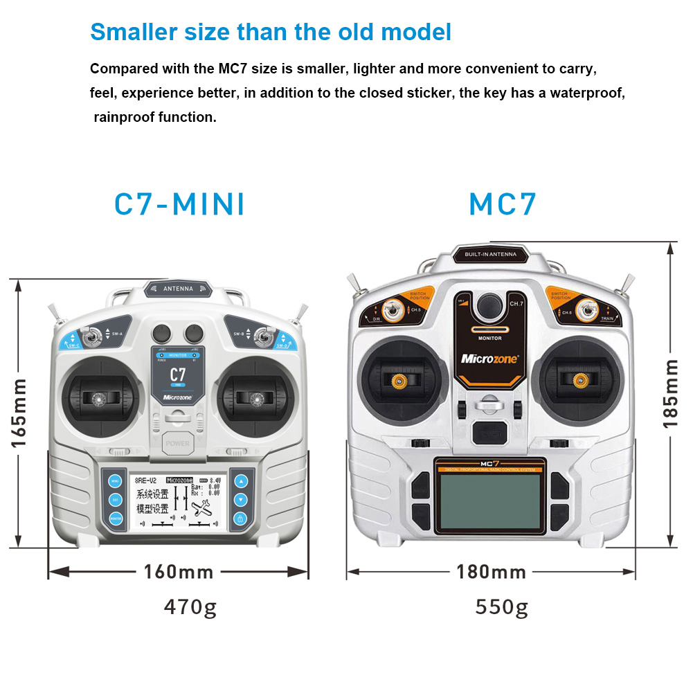 MicroZone MC7 Controller C7 MI - Drone Rc Transmitter And Receiver recension och pris
