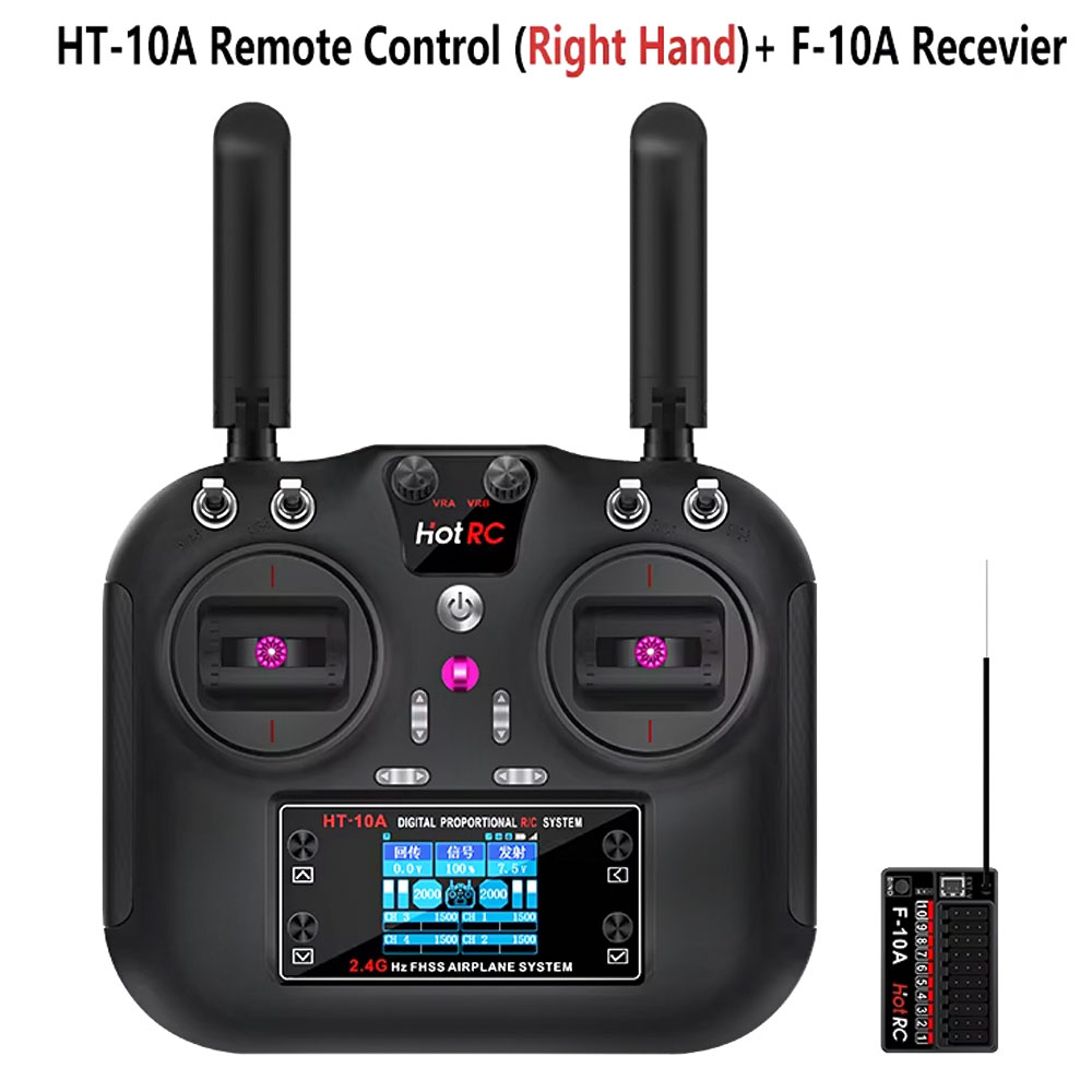 Hotrc HT-10A 2.4G 10CH Transmi - Drone Rc Transmitter And Receiver recension och pris