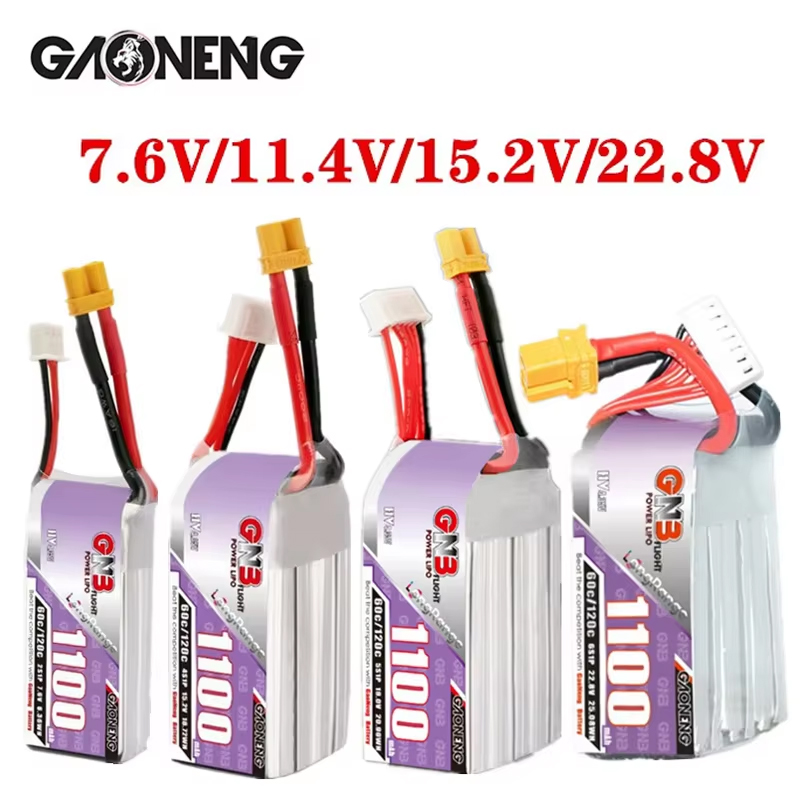 GNB 1100mAh 2S 3S 4S 6S 60C/12 - Drone Rc Leading recension och pris