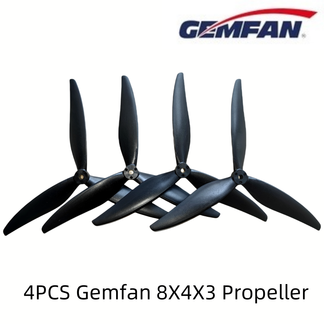 4PCS Gemfan 8040 8X4X3 3-Blade - Drone Rc Diy recension och pris