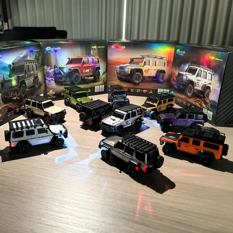 HuangBo 1:43 Scale 4WD RC Rock - Drone Or Rc Car recension och pris