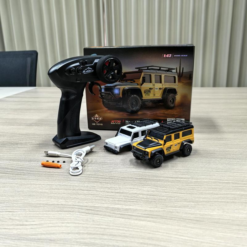 HuangBo 1:43 Scale 4WD RC Rock - Drone Or Rc Car recension och pris