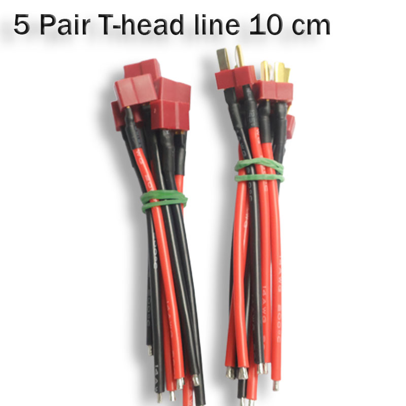 T Plug M/F Connector Plug with - Drone Rc Not Connected recension och pris
