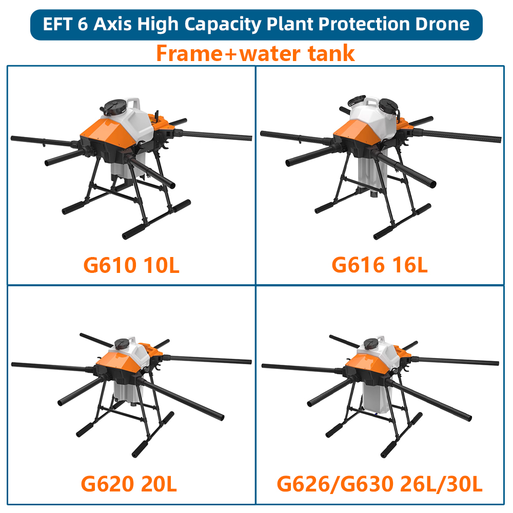 EFT G610 G616 G620 G626 G630 3 - Heavy Lift Drone Frame recension och pris