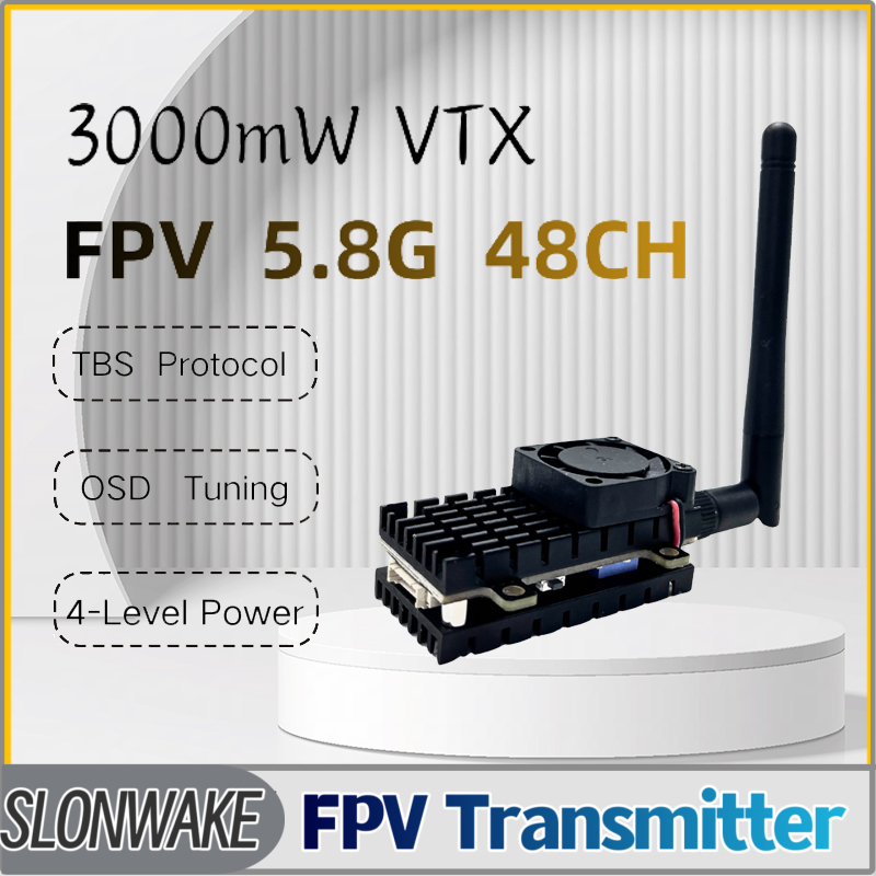 SLONWAKE 5.8G 3000mW Simulatio - Drone Rc Transmitter And Receiver recension och pris