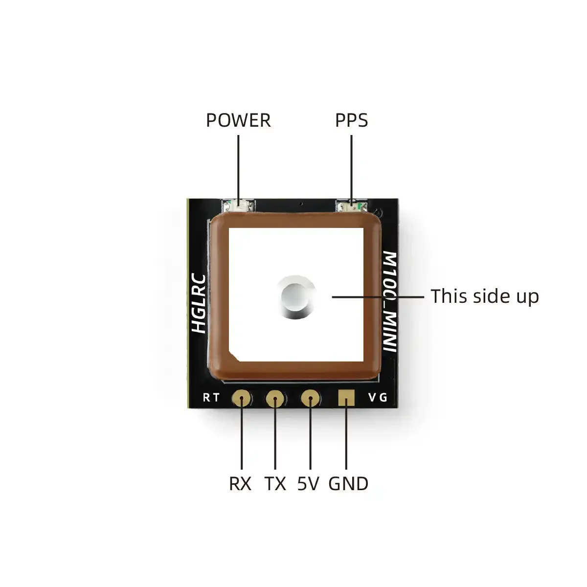 HGLRC M100 MINI GPS Module M10 - Drone Rc Leading recension och pris