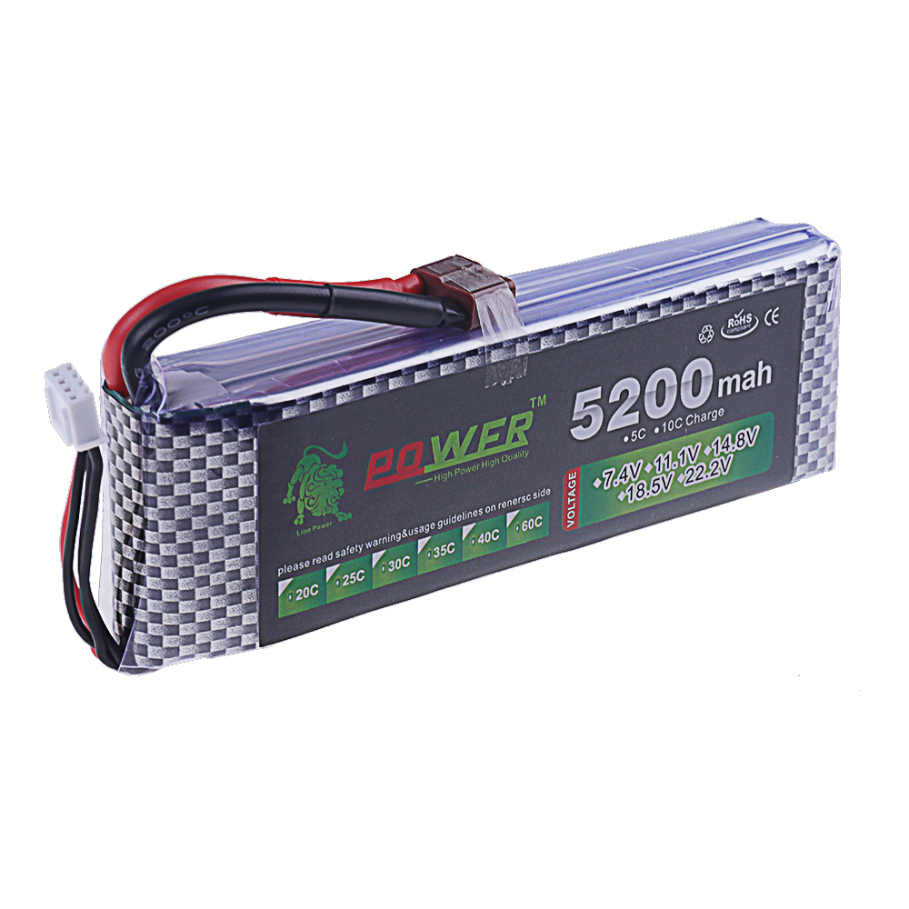 3S Lipo Battery 11.1V 5200mah  - Drone Rc Leading recension och pris