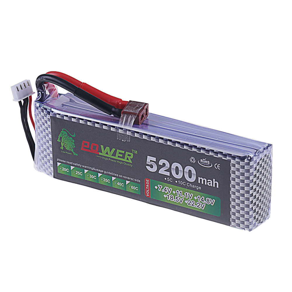 3S Lipo Battery 11.1V 5200mah  - Drone Rc Leading recension och pris