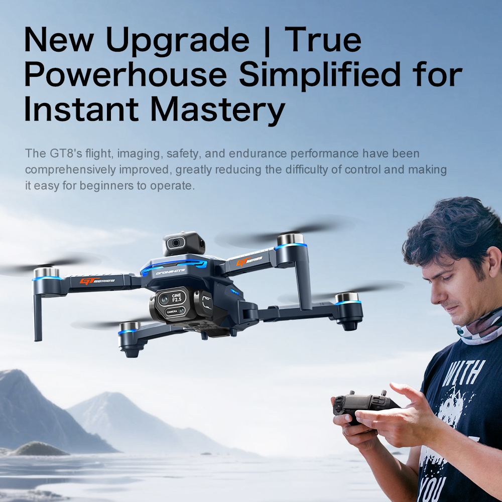 Lenovo GT8 Drone with Large Sc - Drone Gt8 Rc recension och pris