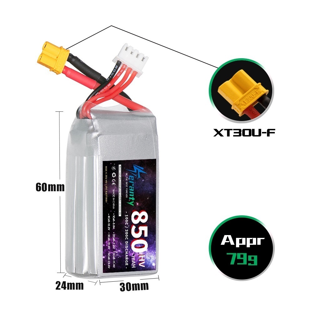 1/2/3PCS TERANTY 3S 11.4V Lipo - Drone Rc Leading recension och pris